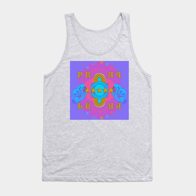 PRRP Square Logo Tank Top by frecklestudios